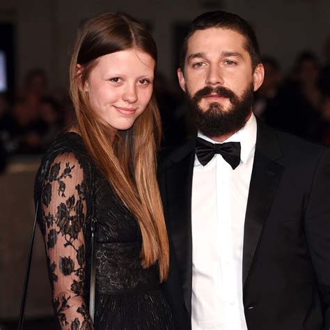 mia goth e marido|Shia LaBeouf and Mia Goths Relationship Timeline